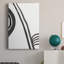 Encre des lignes IV - peinture sur toile tendue-1275136756