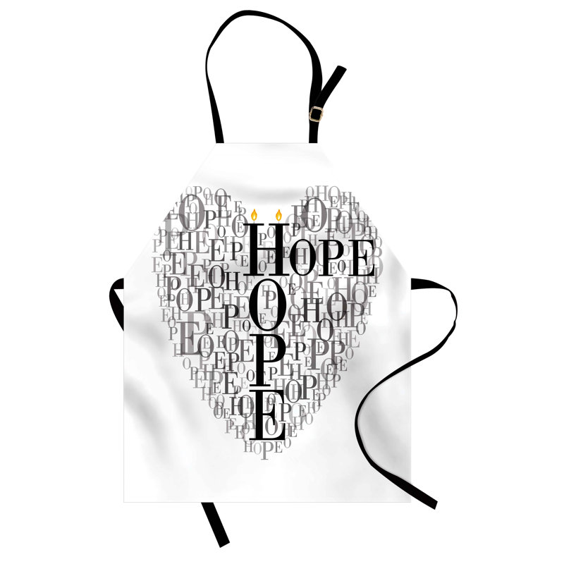 No Pattern Bib Apron