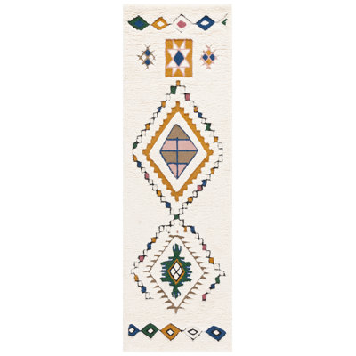Aril 921 Area Rug In Ivory / Green