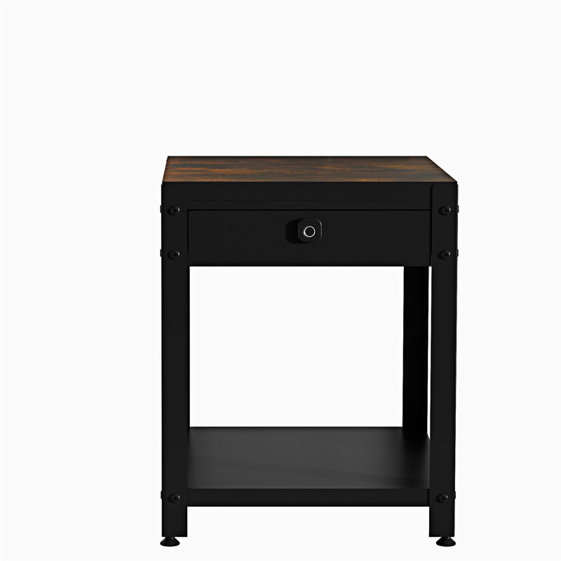 Table basse avec rangement, Bois