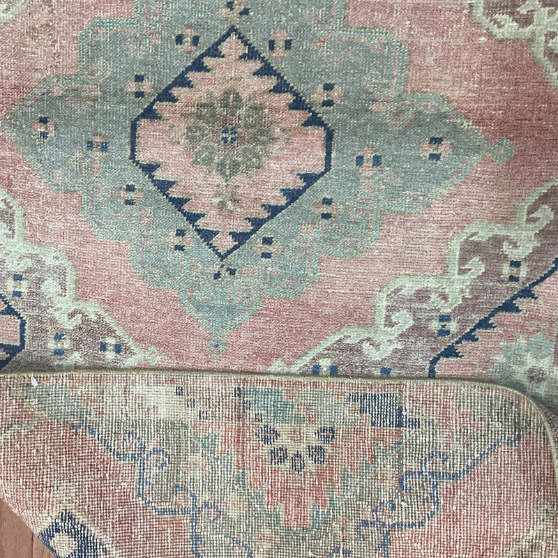 Dakota Fields Handmade Turkish Oushak Wool Runner