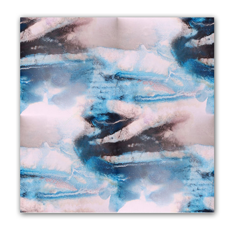 Tropical Vice Print, 46" H x 46" W x 2.5" D, Acrylic