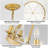 Mccormick 24-Light-Wagon Wheel Chandelier, Farmhouse Wagon Wheel Chandeliers For Dining Room, Round Chandelier For Living Room, Foyer, Entryway-499969895-499969891-499969896