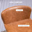 Bigvai Counter Stool with Metal Frame