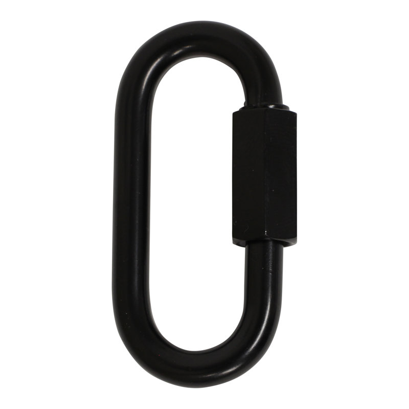 Verrouillage à vis fileté (2 pièces), H 2,28 po x l 1,06 po x P 0,24 po, Noir, noir, noir, noir