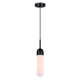 Ehrfried Single Light Metal/Fabric Cord Pendant