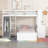 Loft Bed with a Standalone Bed Shelves, Desk, and Wardrobe-436295073-436295072