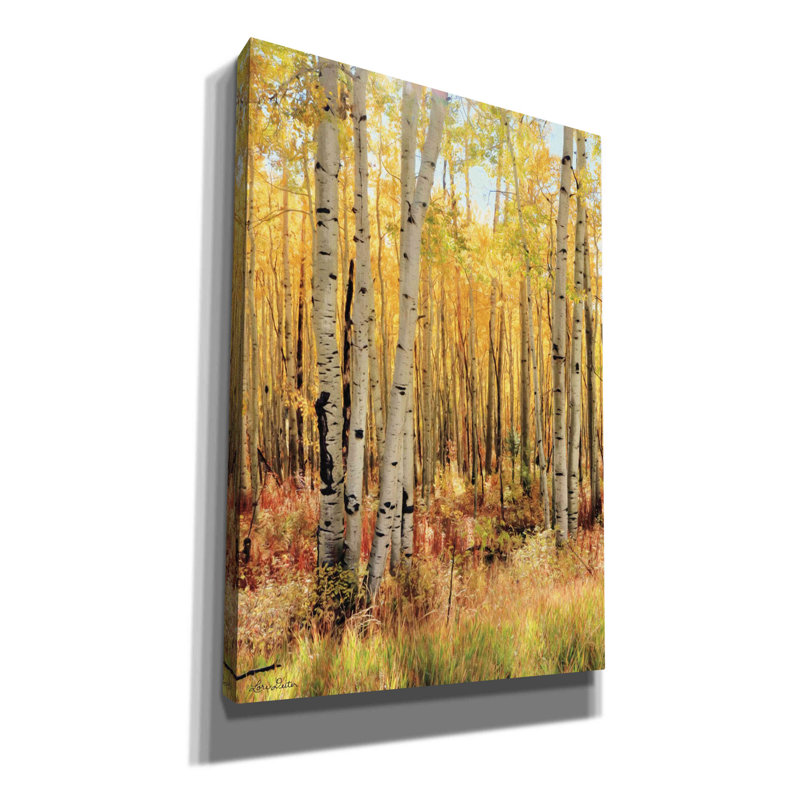 «Solid Gold II» par Lori Deiter - photographie sur toile tendue, H 26 po x l 18 po x P 0,75 po