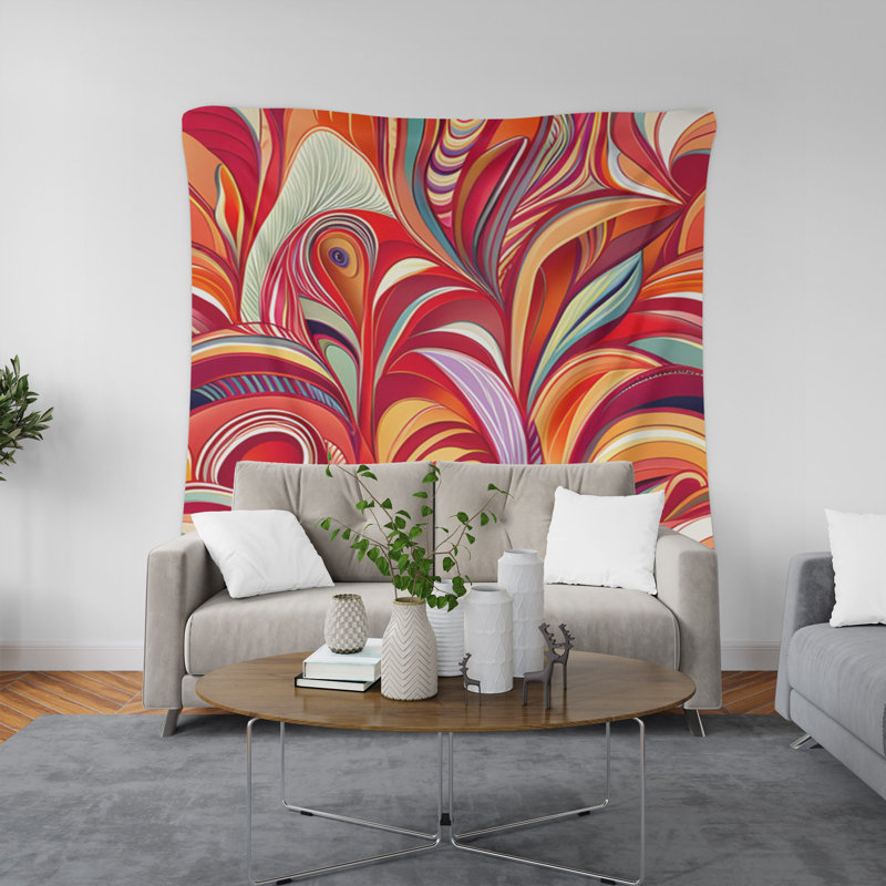 Tapisserie murale, H 60 po x l 51 po