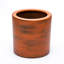 Pot à succulents à arrosage automatique de 8 po x 8 po - brun foncé, contenant brun foncé de 7,8 po peint à la main-939237915-923405811