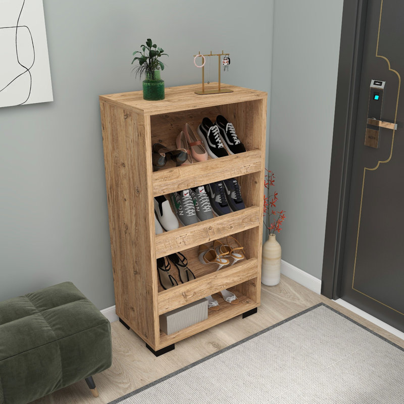 Baneen 8 Pair Shoe Storage Cabinet