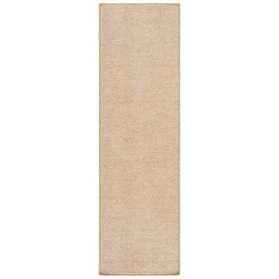 Vermont 810 Hand Woven 80% Wool; 20% Cotton Solid Color Rug