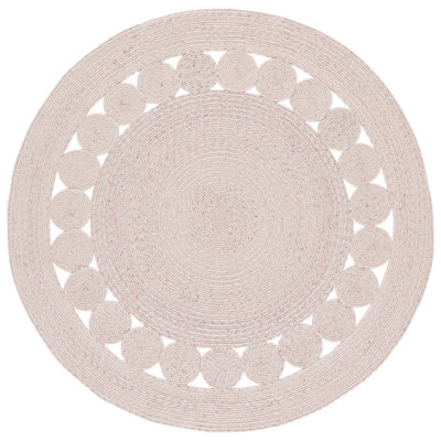 Braided Hand Woven No Pattern Indoor Rug