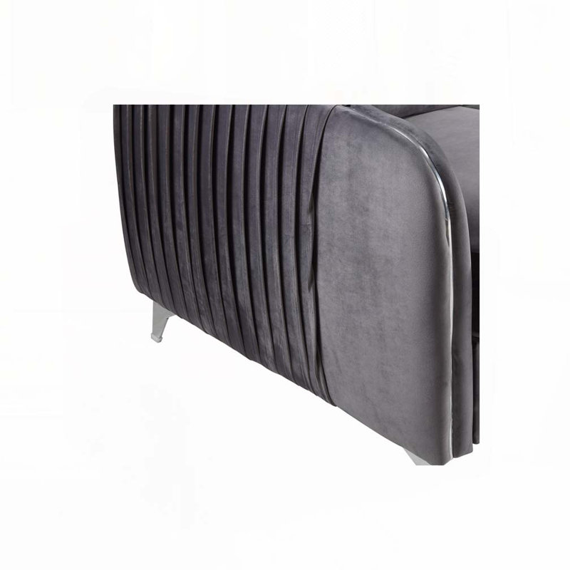 Fauteuil d'appoint en velours