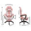 High Back Gaming Chair with Footrest