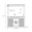 Aquarium moderne 57-68 gallons + verre Eco