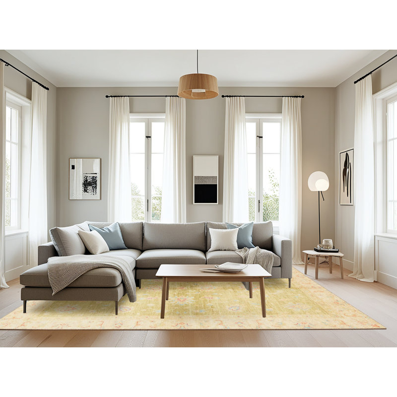 Tapis abstrait moderne 3496, Rectangle 8 pi x 10 pi