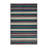 Washable Sapphire Light Gray Striped Area Rug-1974499104