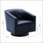 Chaise d'appoint élégante en cuir polyuréthane, confortable et polyvalente pour diverses utilisations à la maison et au bureau