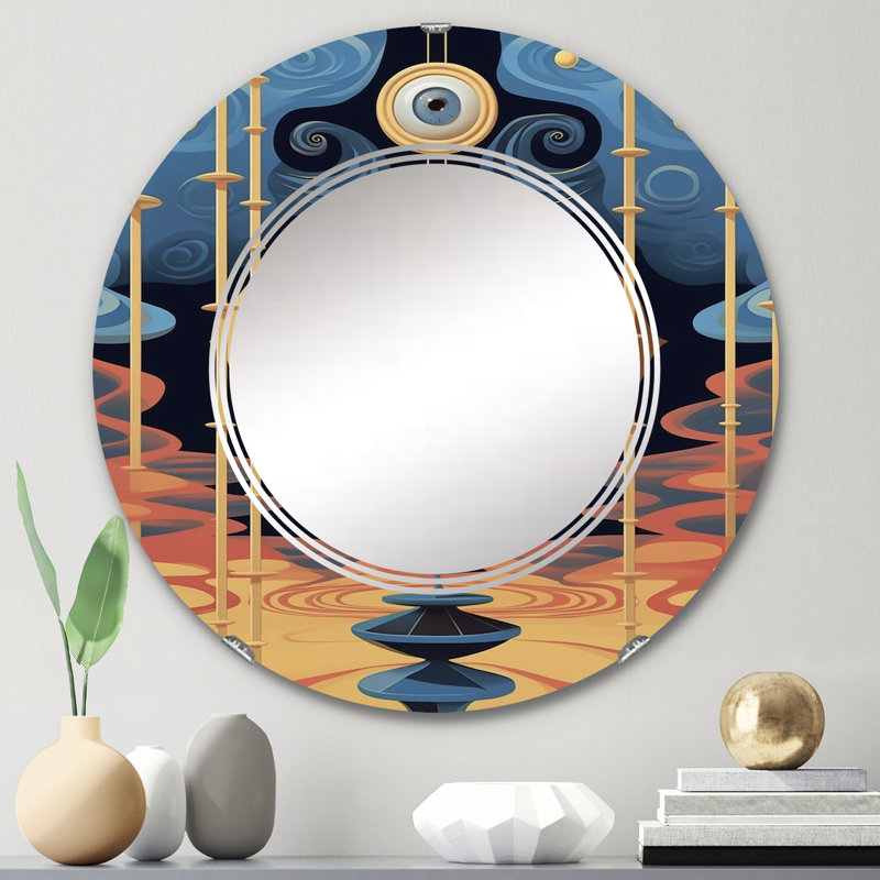 Miroir mural Sonoran, 24 po x 24 po