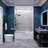 Vensea Series 31.5'' - W x 56'' H Pivot Door Frameless Tub Door with