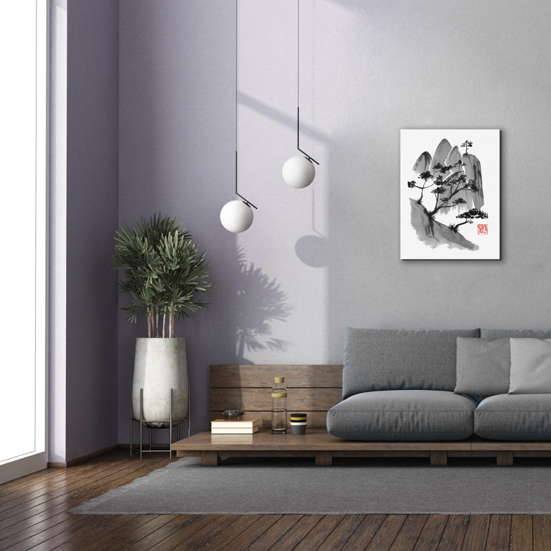 «Cliff» par Pechane, art mural sur toile, H 26 po x l 18 po x P 0,75 po