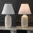 Elinore 24.5" Minimalist Scandinavian Resin/Iron Ginger Jar LED Table Lamp-1301809032