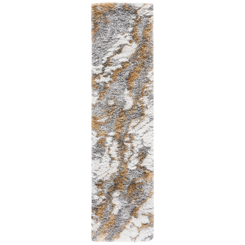 Reyes Abstract Indoor Rug, Runner 2' x 7'