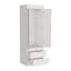 Armoire Tarento, deux tiroirs, finition blanche-1211041264
