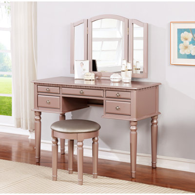 Coiffeuse avec miroir Torrance