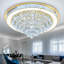 Lustre en cristal Glam doré-1031065755