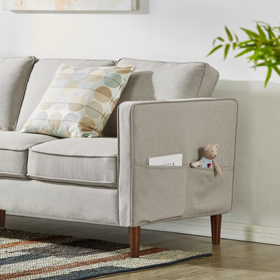Hana 78" Square Arm Sofa