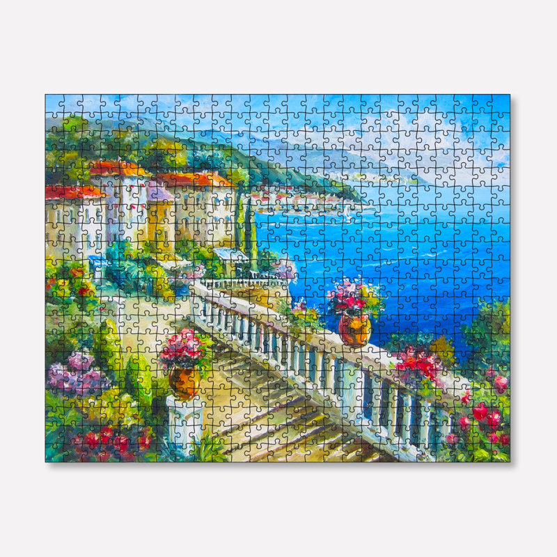 1000-Piece Jigsaw Puzzle, 26.8 x 18.9 inches | High-Quality 100% Cardboard, Vibrant Design | Perfect for Family Fun, Stress Relief & Educational Play | Gift for Adults & Kids | Box Size: 13.2 x 9.1 x 2.0 inches