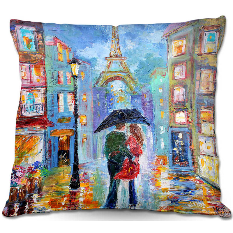  Coussin Couch Paris Romance Twilight, 20 po x 20 po