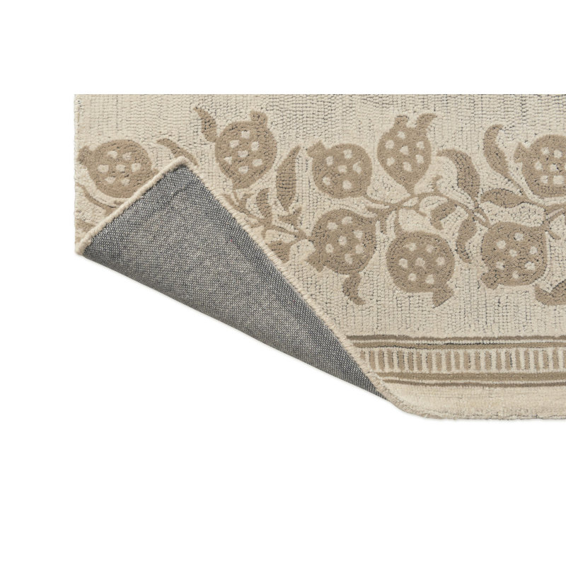 Hand Tufted Wool Area Rug, Rectangle 4'7" x 6'7"