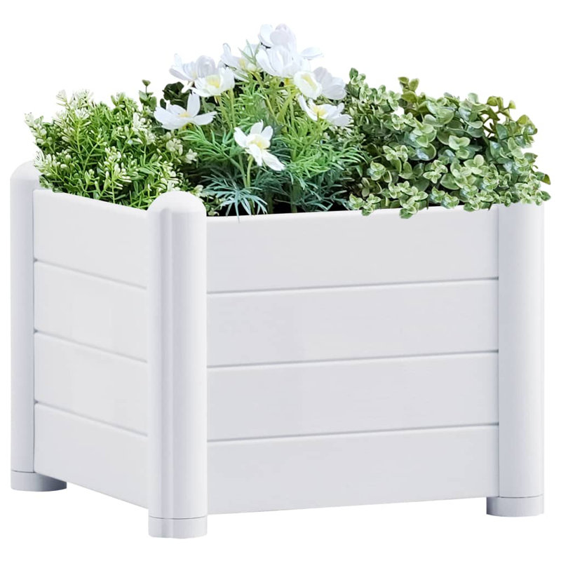 Ruhenstroth Raised Garden Bed, White