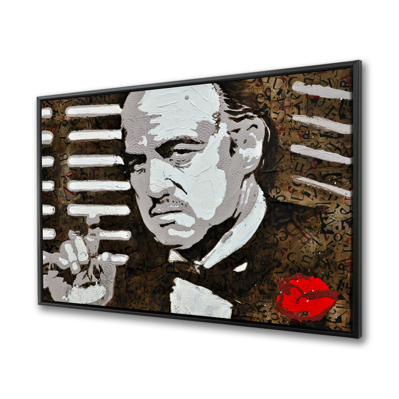 «The Godfather Pop Art Man» sur toile | Décoration intérieure