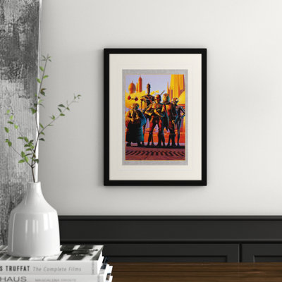 Bounty Hunters Framed Graphic Art Print Framed by Star Wars - Single Picture Frame Print
