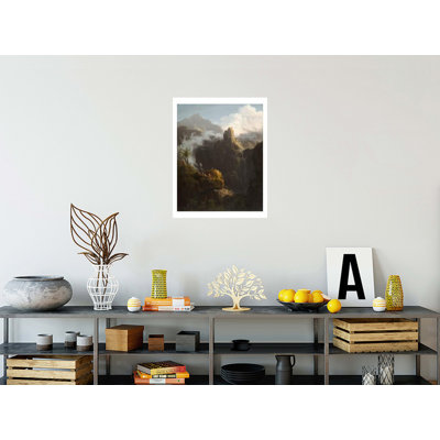 Landscape Composition St. John in the Wilderness by Thomas Cole - Giclee Print