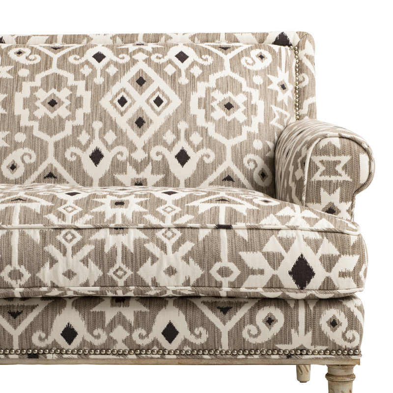 Crusoe Ikat Fabric, Griege