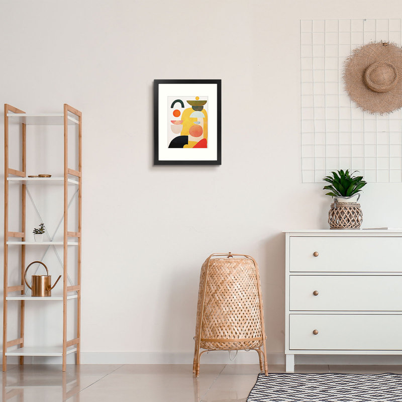 Matte Gallery Wall Hanging Picture Frames - Basics by Wayfair™, Black, 12" x 16" Matted to 8.5" x 11"