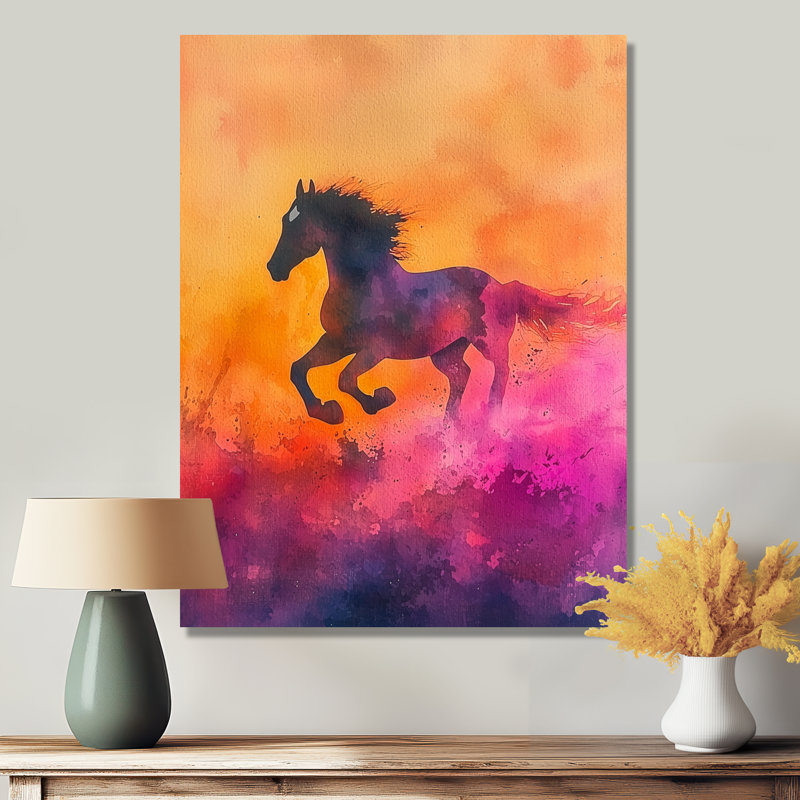 Margurete - Animaux, art mural, salon, H 20 po x l 12 po, Toile tendue, Ne s’applique pas