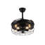 Braunstone 3 - Blade Indoor Caged Ceiling Fan with Remote Control and Light Kit Included
