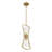 Bennington 2-Light Hubbs in Warm Brass
