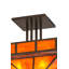 4 - Light Semi Flush Mount