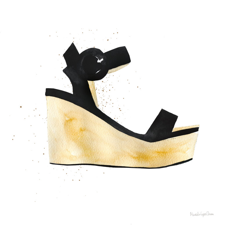 «Haelyn Beach Glam VII No Words On Canvas» par Mercedes Lopez Charro, reproduction, H 36 po x l 36 po x P 1,25 po