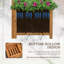 Wood Raised Garden Bed