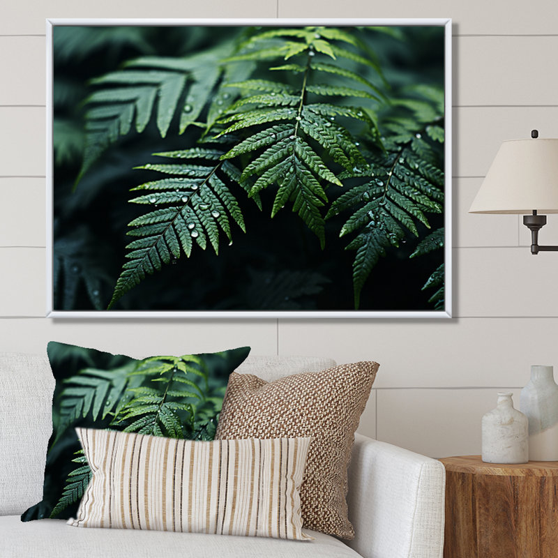 Gros plan sur photo - Impression, H 12 po x l 20 po x P 1 po, Cadre flottant blanc
