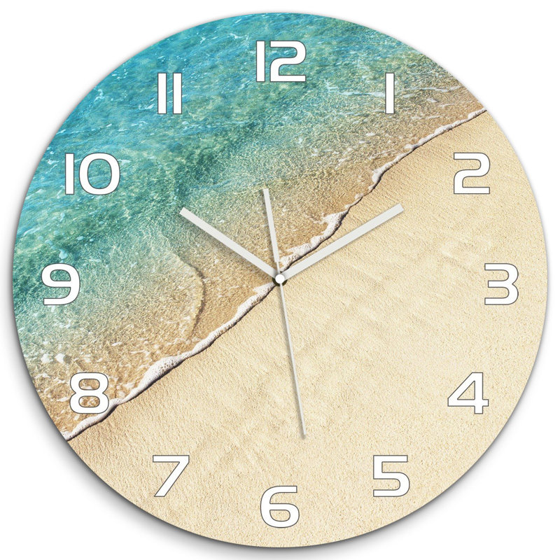 Jorgos Glass Wall Clock