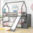 Loveday Kids Twin Over Twin Bunk Bed-373731162